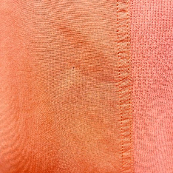 CHICO'S Zip Up Mesh Collared 3/4 Sleeve Top Size 2 or 12 - Picture 7 of 12